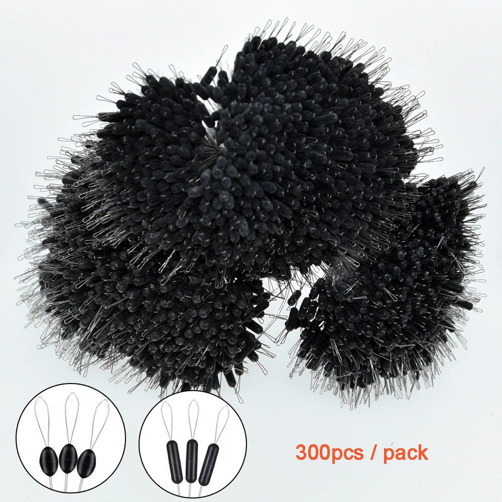 Fishing Bobber Float - 300 unids/pack flotador negro pesca Bobber