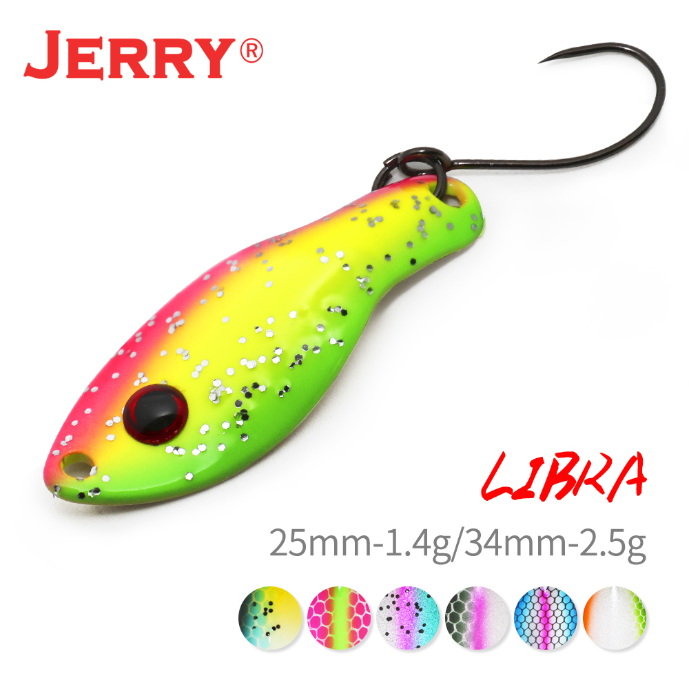 Quality Fishing Equipment - Jerry Libra Micro-señuelos tipo cuchara para