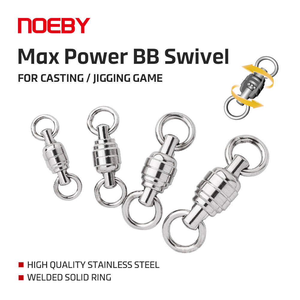 Quality Fishing Equipment - NOEBY Max Power BB Anillo sólido