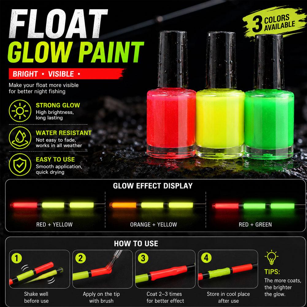 Pintura Fluorescente para Cola - Quality Fishing Equipment reseña y precio
