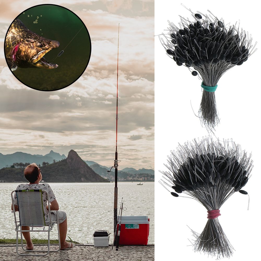 300 unids/pack flotador negro  - Fishing Bobber Float reseña y precio