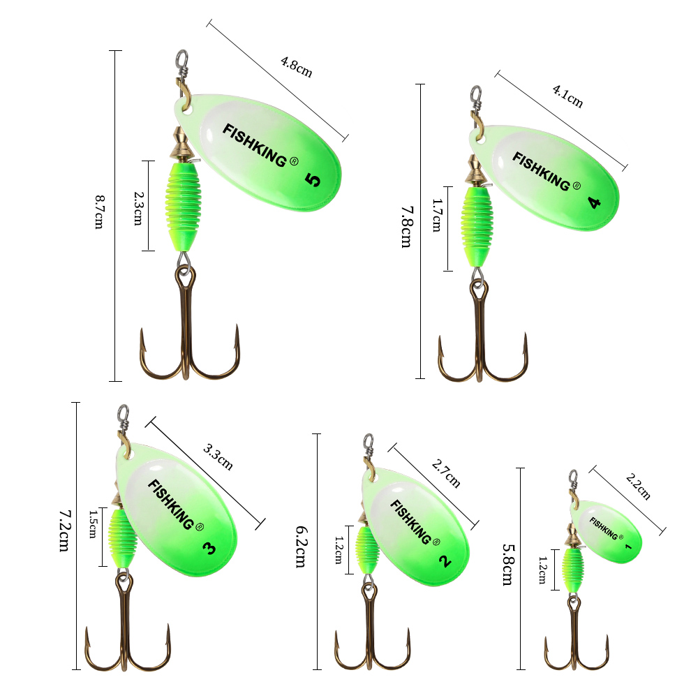 Señuelo de pesca metálico, 4g, - Quality Fishing Equipment reseña y precio