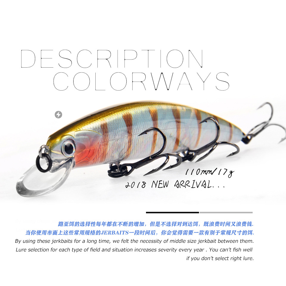 Señuelo de pesca Bearking M109 - Quality Fishing Equipment reseña y precio